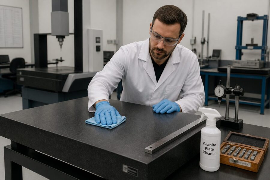 How to Clean a Granite Surface Plate Without Damaging Flatness