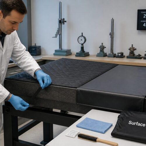 How to Cover a Granite Surface Plate: Materials, Fit, and Best Practices