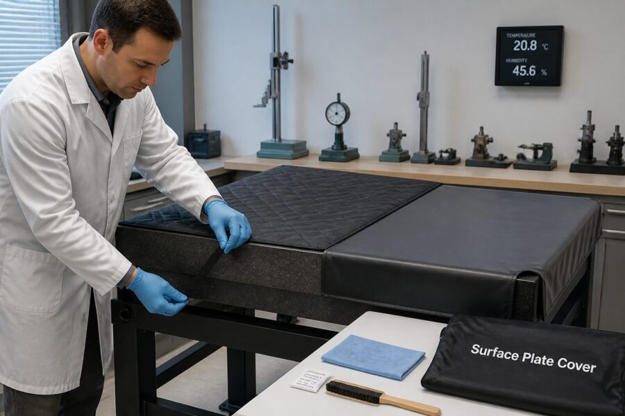 How to Cover a Granite Surface Plate: Materials, Fit, and Best Practices