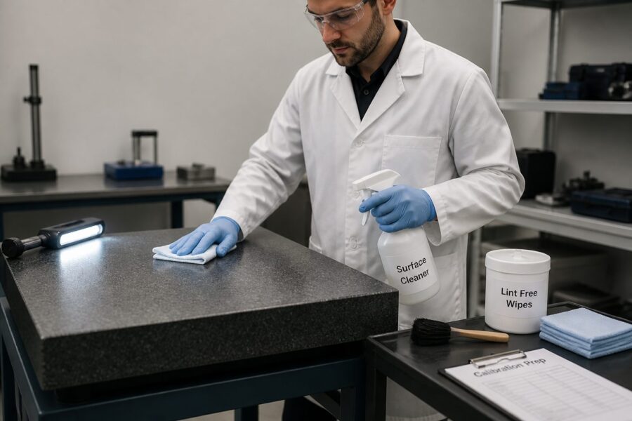 Surface Plate Cleaning for Calibration Prep: How to Get Your Granite Ready Without Overdoing It