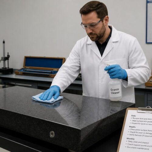 Granite Surface Plate Cleaning Routine: A Simple Daily, Weekly, and Monthly Plan