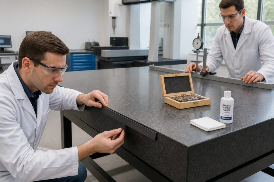 Granite Surface Plate Edge Protection Ideas That Don’t Interfere With Work
