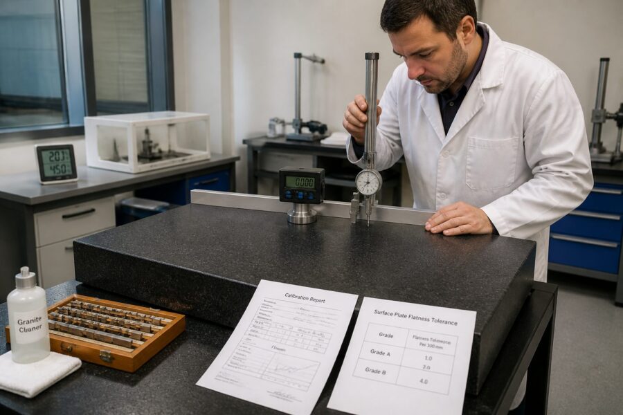 Granite Surface Plate Flatness Tolerance: How to Choose the Right Grade for Your Work