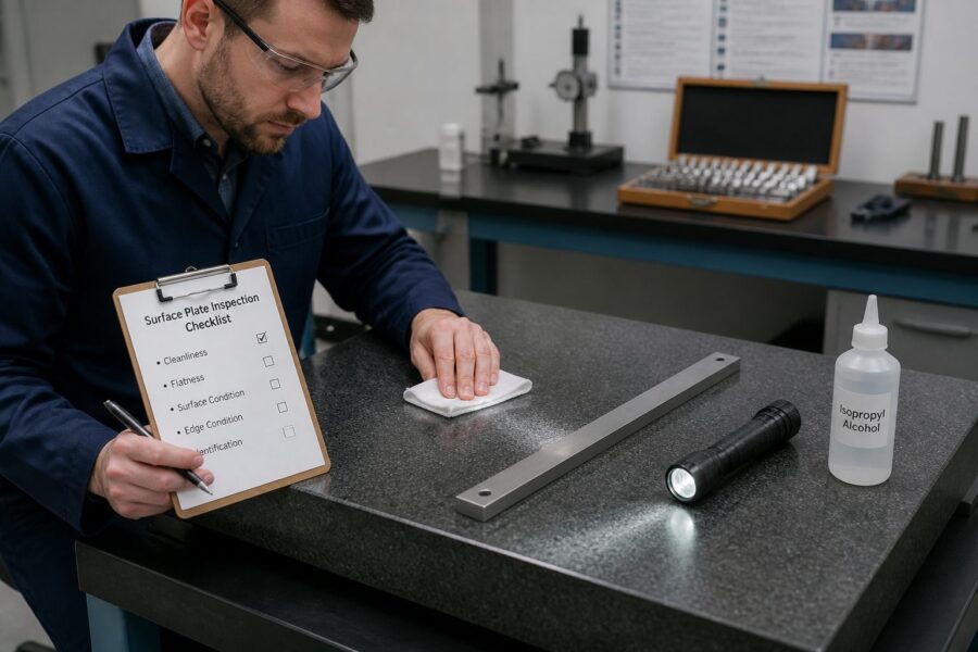 Granite Surface Plate Inspection Checklist: What to Check Before You Start Measuring