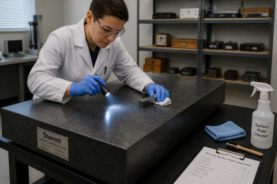 Granite Surface Plate Inspection Before Use: A Quick Routine You Can Do Every Shift