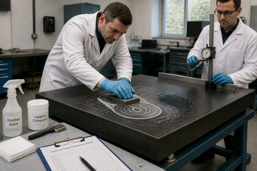 Granite Surface Plate Lapping: What It Fixes, What It Changes, and How to Prepare