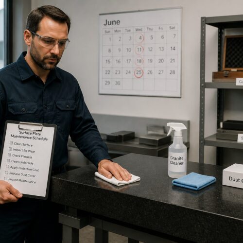 Granite Surface Plate Maintenance Schedule: A Practical Plan for Busy Shops