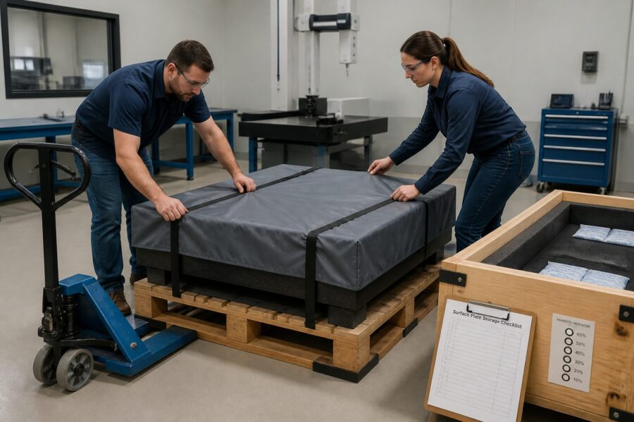 Surface Plate Storage Best Practices: Keeping Granite Safe During Downtime or Relocation