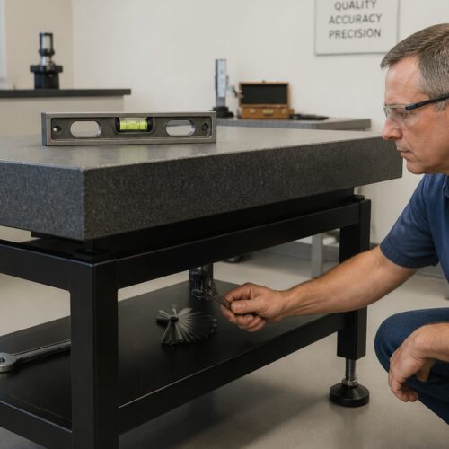 How to Level a Granite Surface Plate Stand for Stable, Repeatable Work