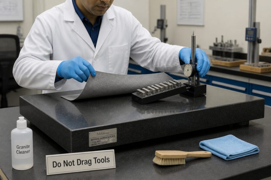 How to Prevent Scratches on a Granite Surface Plate in Daily Use