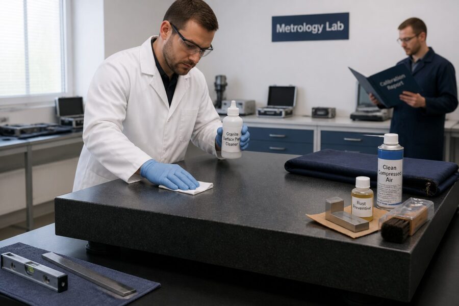 Maximizing Surface Plate Accuracy: Preventative Maintenance Between Calibrations