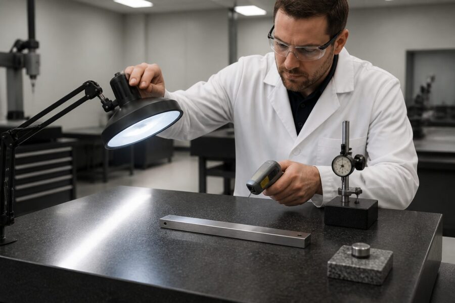 Lighting and Glare on Granite Surface Plates: Improve Visibility Without Adding Heat