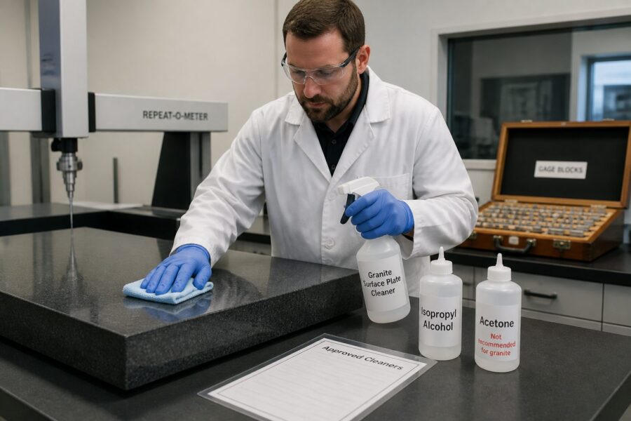 Safe Solvents and Cleaners for Granite Surface Plates: What to Use and Avoid