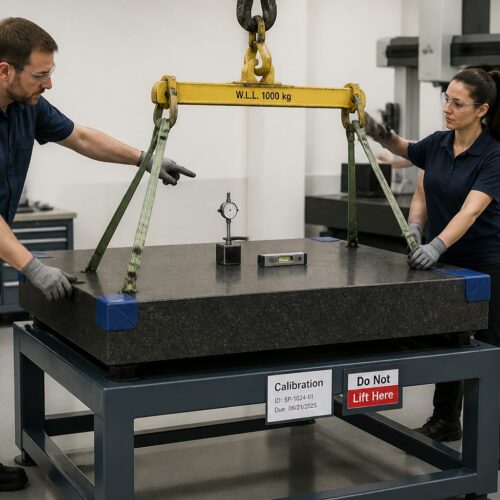 Surface Plate Handling and Lifting: Safe Moves That Prevent Hidden Flatness Problems