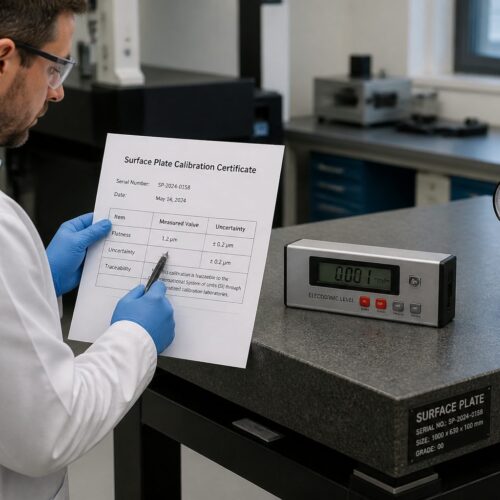 Surface Plate Calibration Certificate: How to Read It and Use It With Confidence