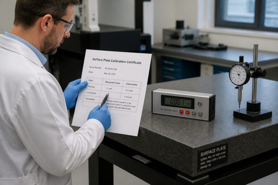 Surface Plate Calibration Certificate: How to Read It and Use It With Confidence