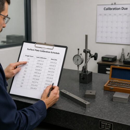 Surface Plate Calibration Interval: How to Set a Schedule Based on Real Use