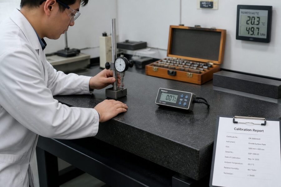 The Indispensable Role of Surface Plate Calibration in Quality Control