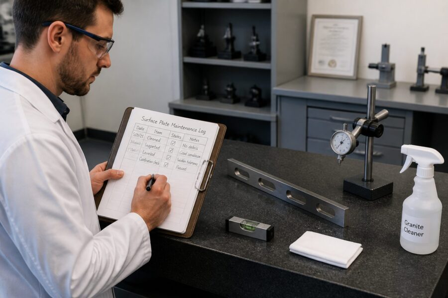Surface Plate Maintenance Log: What to Record, How to Keep It Simple, and Why It Helps