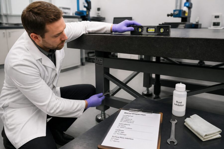 Surface Plate Stand Maintenance: Simple Care That Protects Flatness and Stability