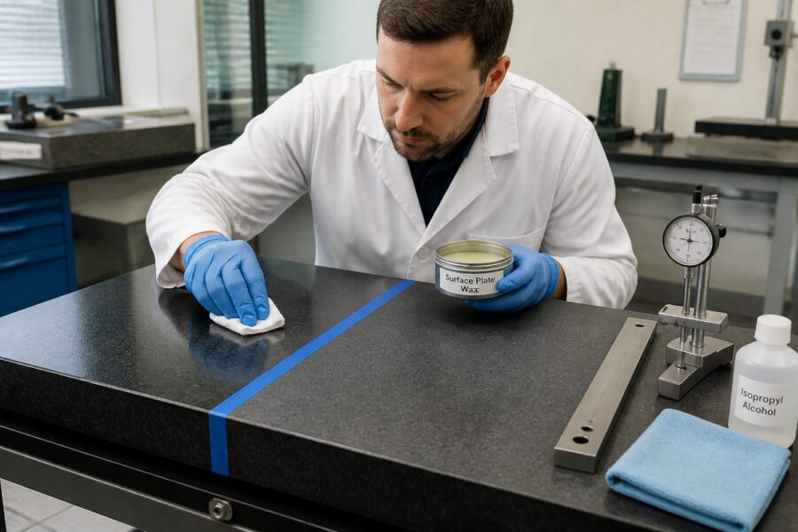 Surface Plate Wax on Granite: When It Helps, When It Hurts, and How to Apply It Cleanly