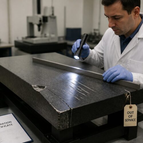 When to Stop Using a Surface Plate: Signs of Unrecoverable Damage