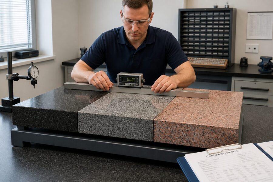 Granite Surface Plate Color Variations: What Black, Gray, and Pink Granite Mean for Accuracy