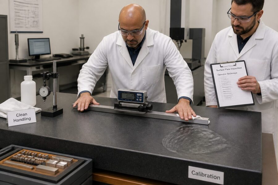 How Operator Technique Affects Surface Plate Accuracy Over Time