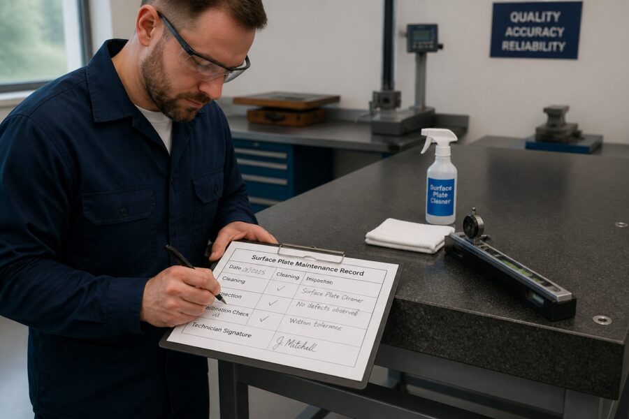 Surface Plate Documentation: How to Build a Simple Maintenance Record