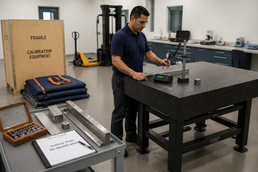 Surface Plate Re-Qualification After Relocation: What Steps Are Required